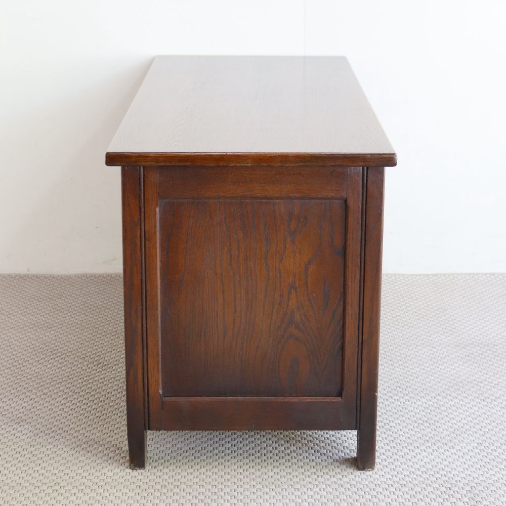 見事なリネンフォールド♪ ブランケットボックス VC104-220