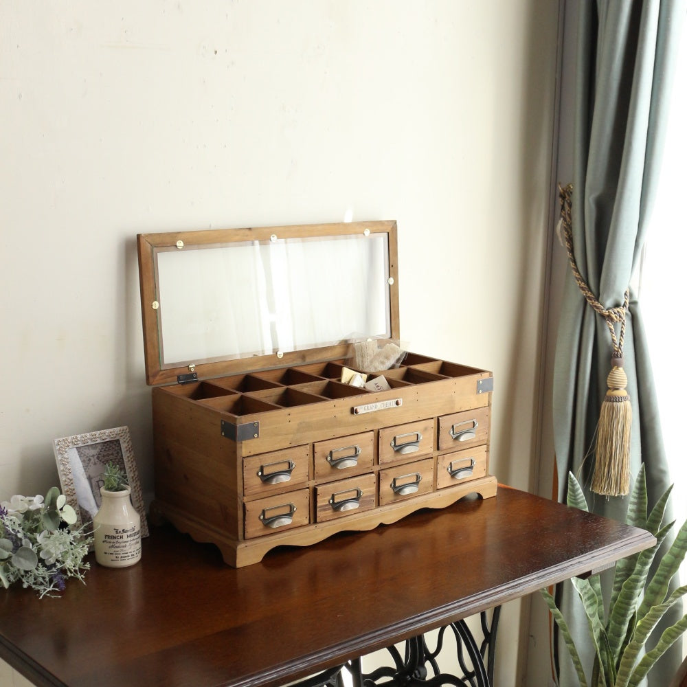 小さな道具をオシャレに収納♪ コレクションボックス MN1-20033232