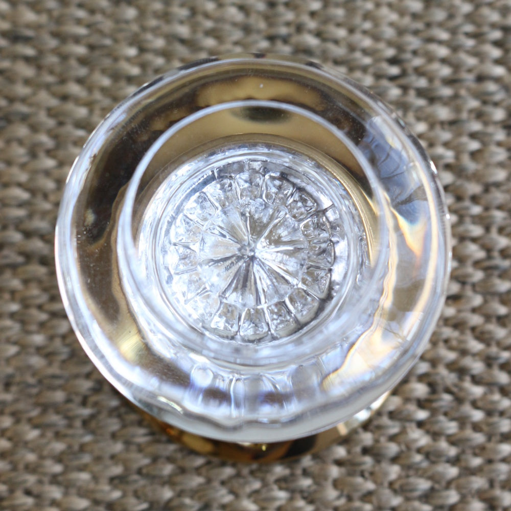 ヴィクトリアン・ラウンド ガラス ドアノブ JC1-FGH-012