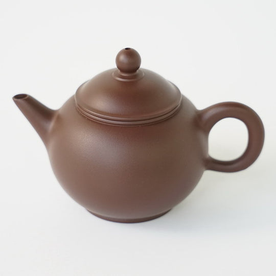 中国中国宣興銘紫砂朱泥宝瓶急須茶壷VR8282