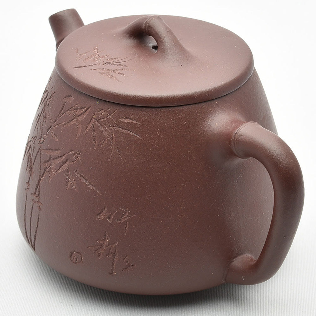 中国朱泥 小さな急須 茶道具 茶壺 許淑華 紫砂惠竹 有名な作者 中国朱