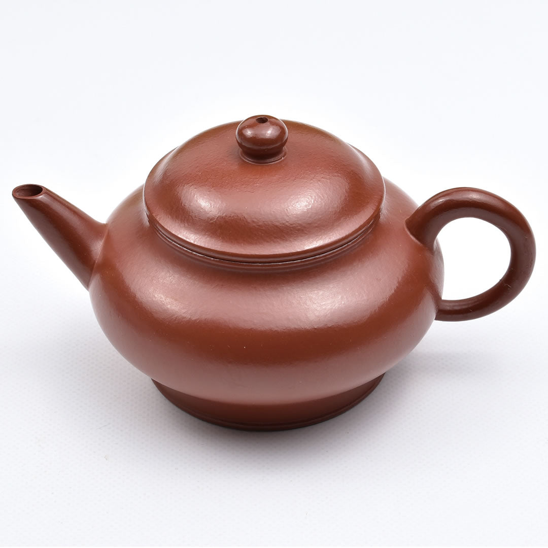 中国急須 宜興紫砂壺 小水扁（唐秀萍・光赤）｜中国茶器の専門店・天香茶行