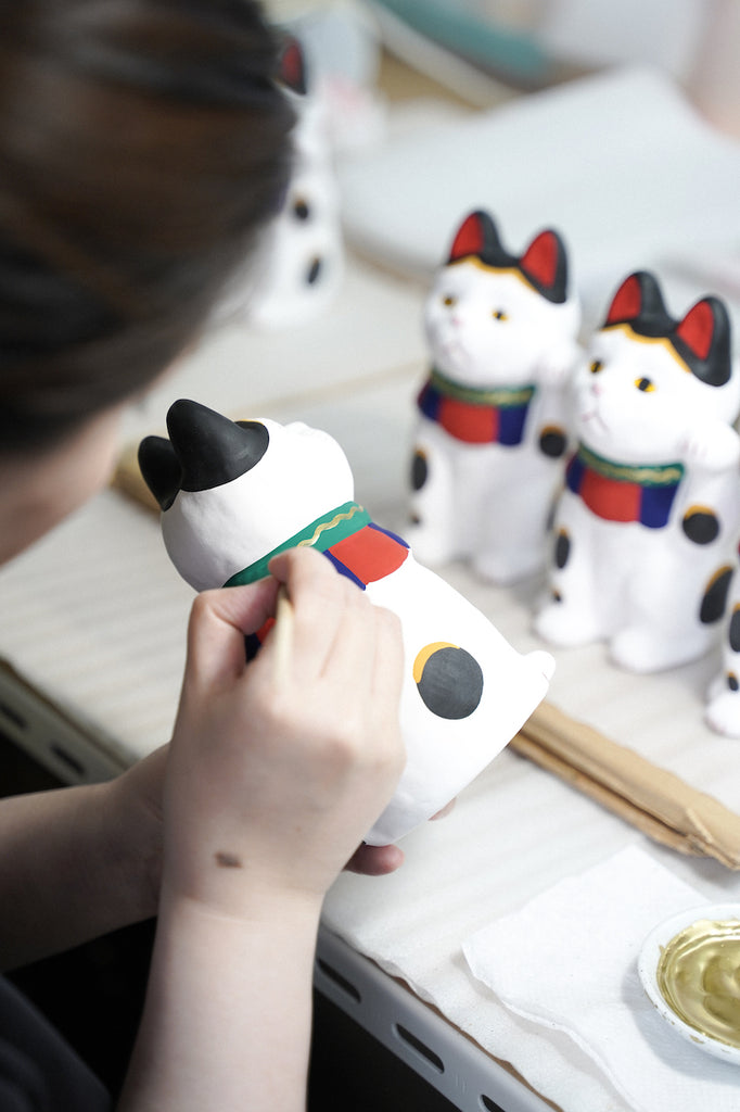 玩具工房｜招き猫（小） – Masukichi -Pottery & Souvenir- ますきち