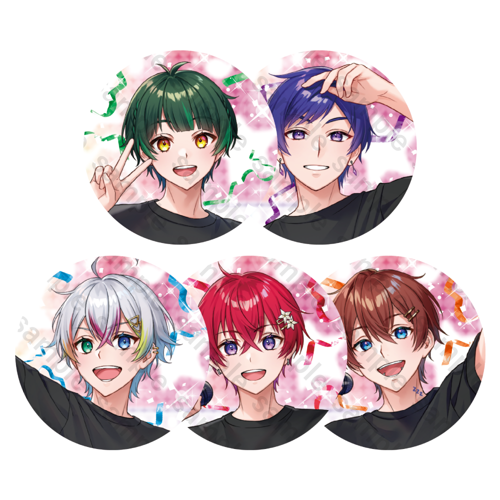 すたぽら ランダム缶バッジ 第7弾 - すたぽらしょっぷ【公式グッズ