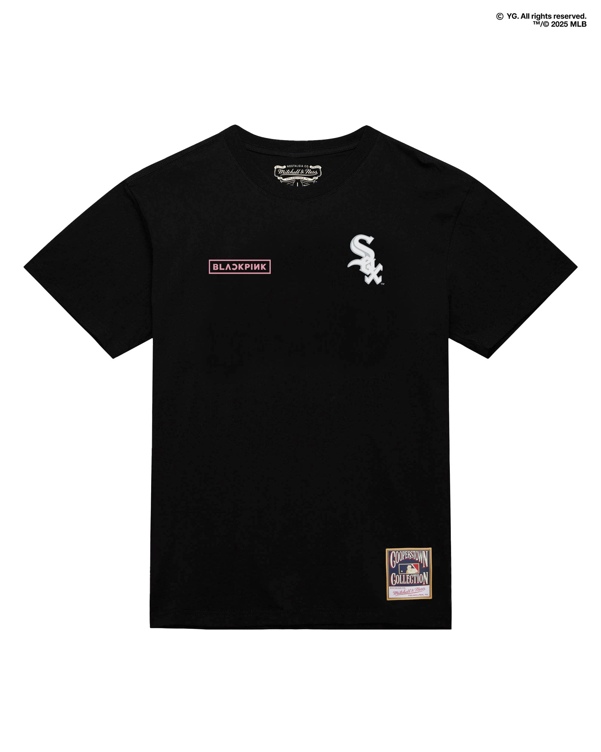 BLACKPINK | M&N X BLACKPINK DODGERS TEE - BLACK | T-Shirts