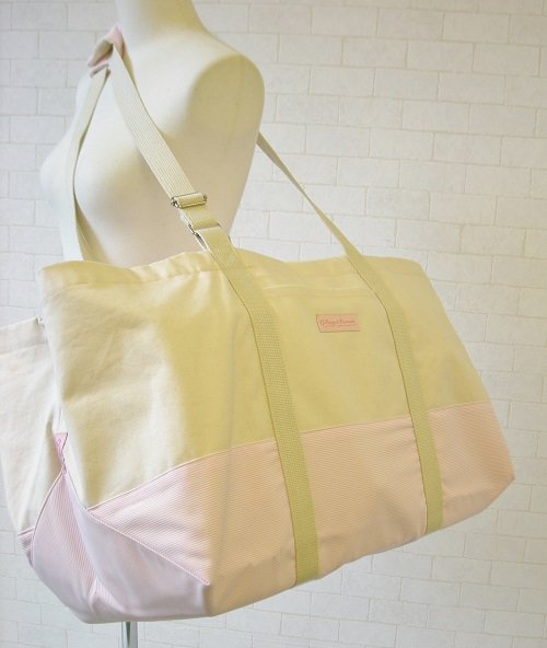 Margaret Hammock】 ビッグトートバッグ / マロンベージュ