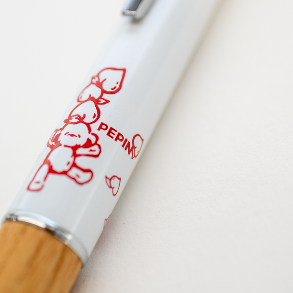 限定】ジェットストリーム 木軸BP 「Hello!momo」 【PEPIN×Pentonote