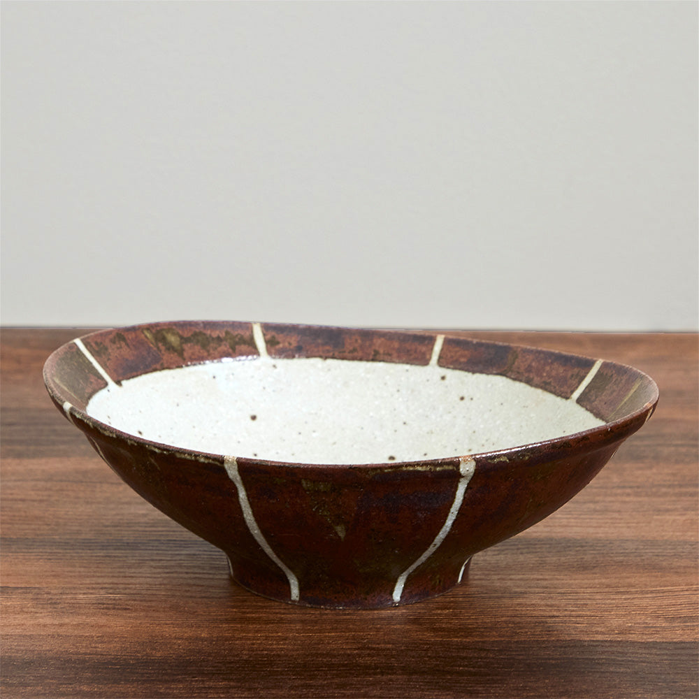 白水工房 鉄赤楕円鉢・大 ｜のレン神楽坂【公式通販】発酵、暮らしの
