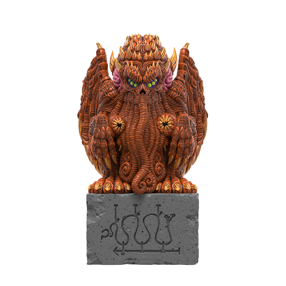 Cthulhu (Cinder Red) by James Groman | Mighty Jaxx