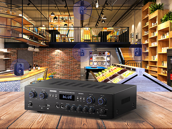 MAMP5 Bluetooth5.0 440W出力パワーアンプホームユースオーディオ