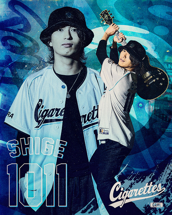 THE ORAL CIGARETTES ベースボールシャツLサイズオーラル