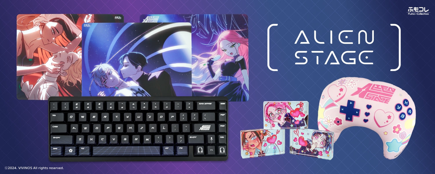 ALIEN STAGE × ふもコレ ハート缶バッジ [BOX販売]｜ふもコレ(Fumo