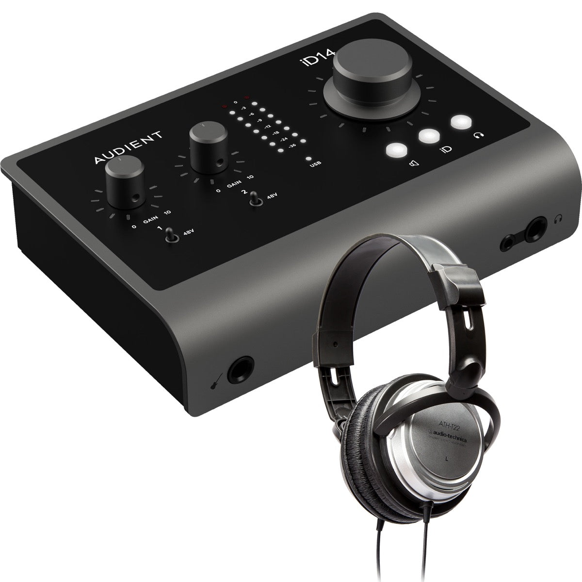 Audient iD4 MkII 2in/2out USB-C Audio Interface STUDIO KIT – Kraft