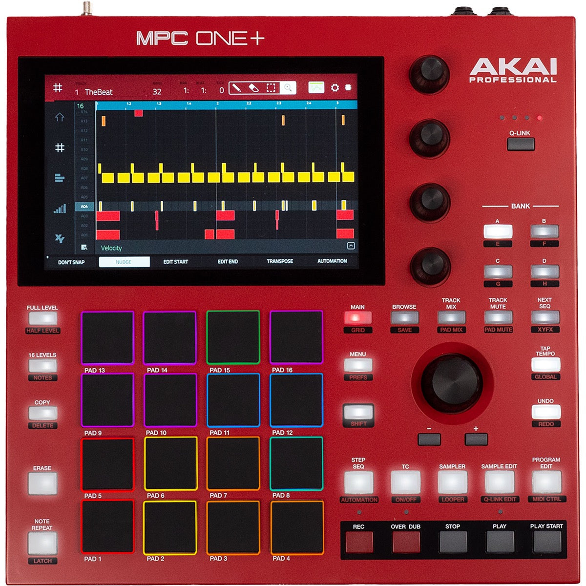 AKAI MPC One サンプラー外箱 アダプタ付