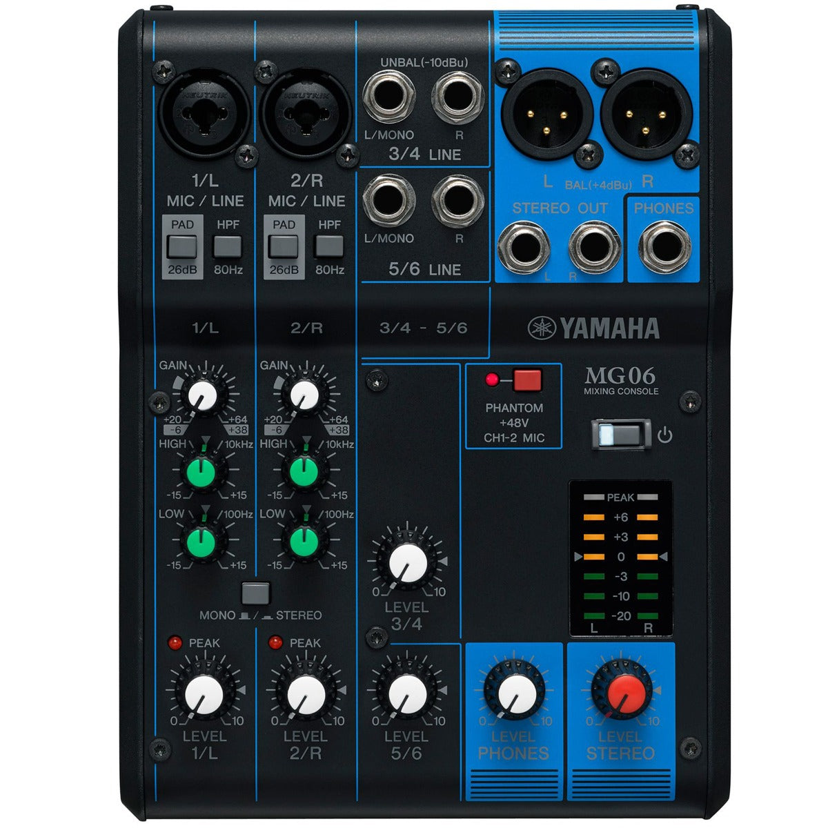 Yamaha MG10XU 10-Channel Compact Stereo Mixer and USB Audio