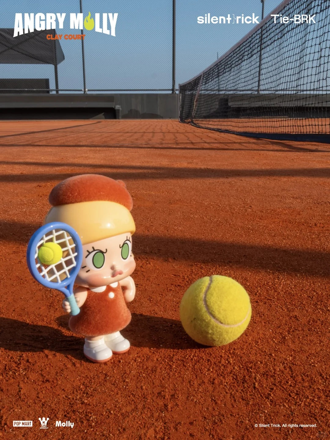 POP MART ANGRY MOLLY Clay Court Series Figure – WHOOPEA