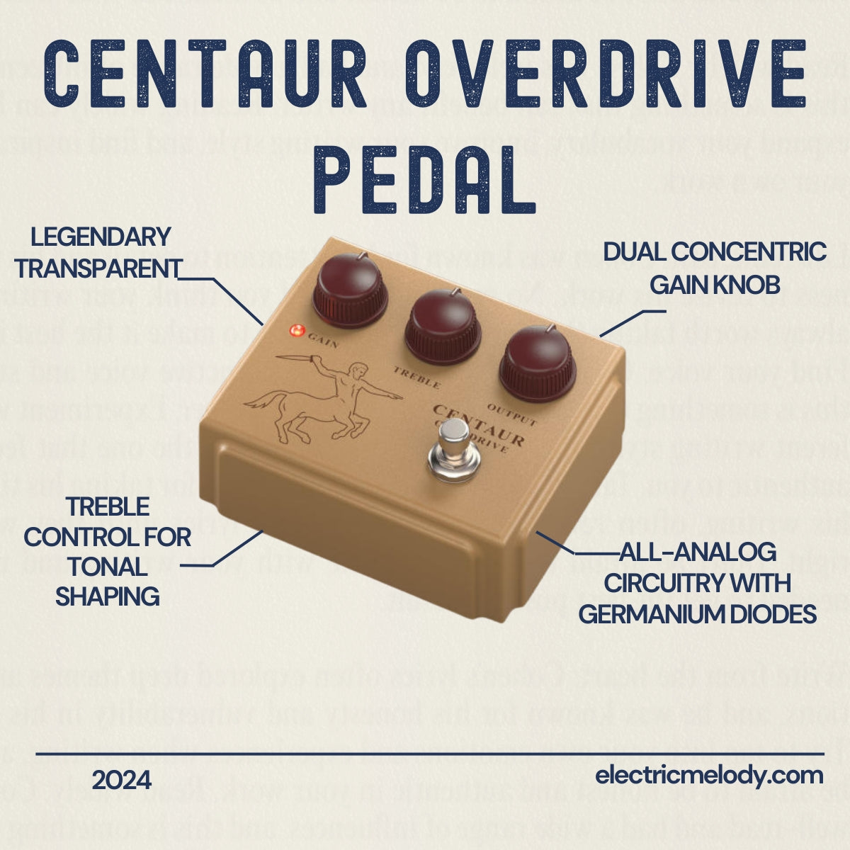 Unlock Legendary Overdrive: The Behringer Centaur Pedal Review