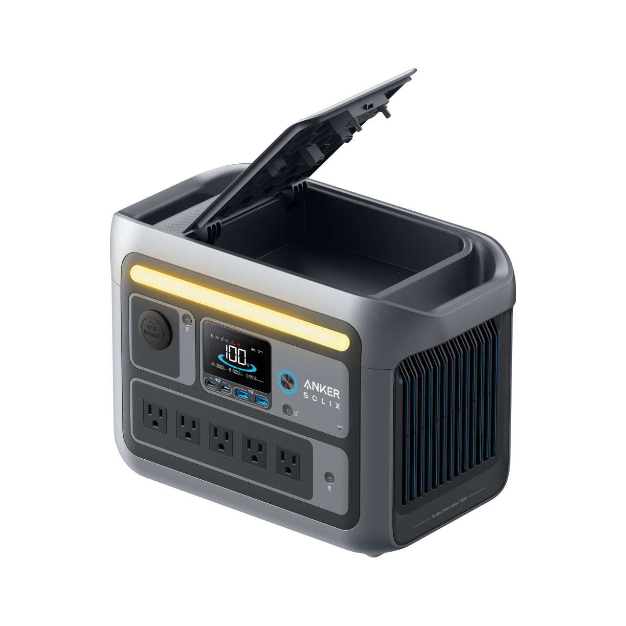 Anker SOLIX C800 Portable Power Station 1200W - Anker SOLIX US