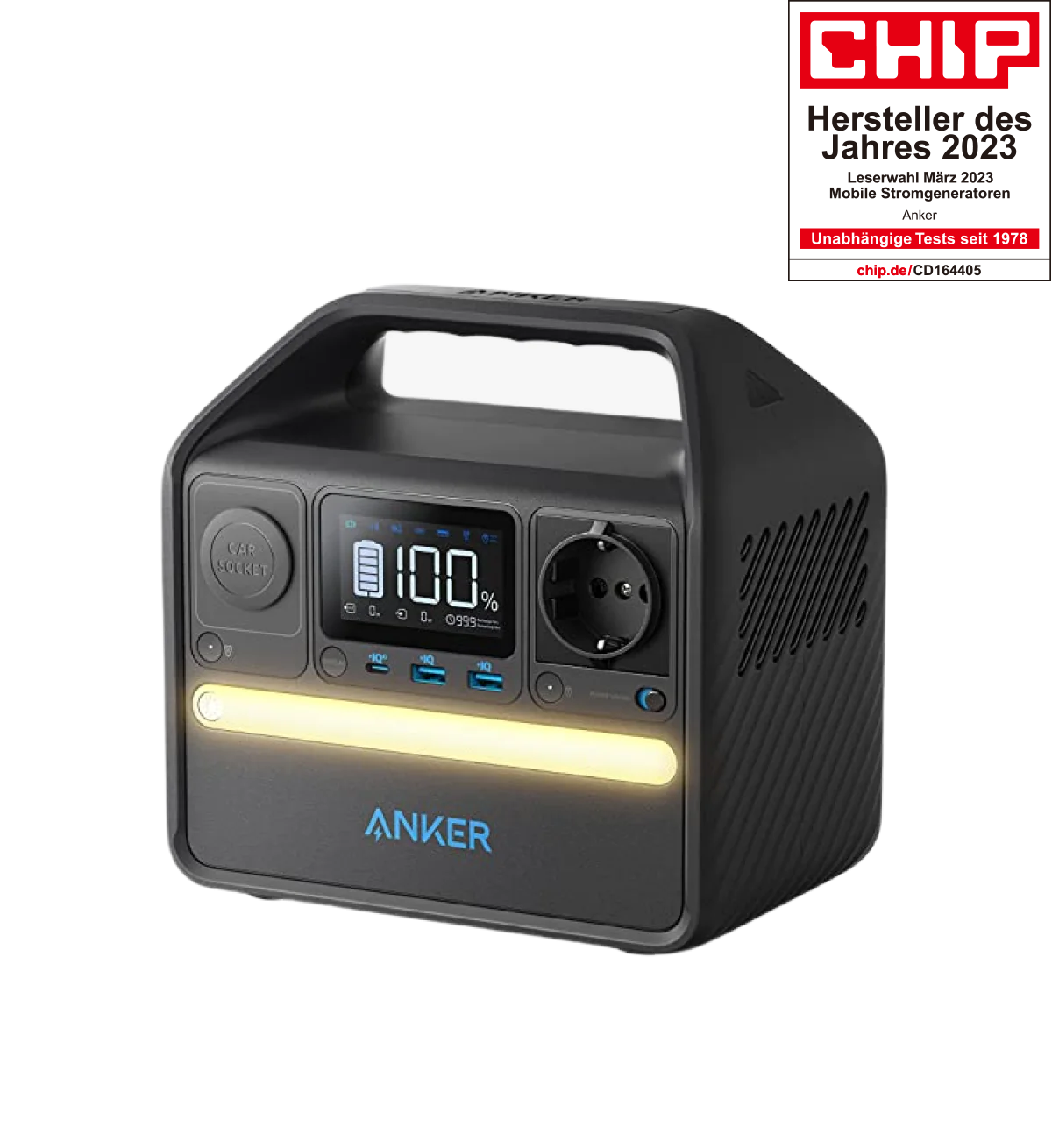 Anker PowerHouse 521 - 256Wh | 300W - Anker SOLIX EU