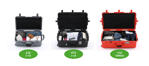 旅のパートナーはエアケース！ – PELICAN Specialty Shop Safari Line