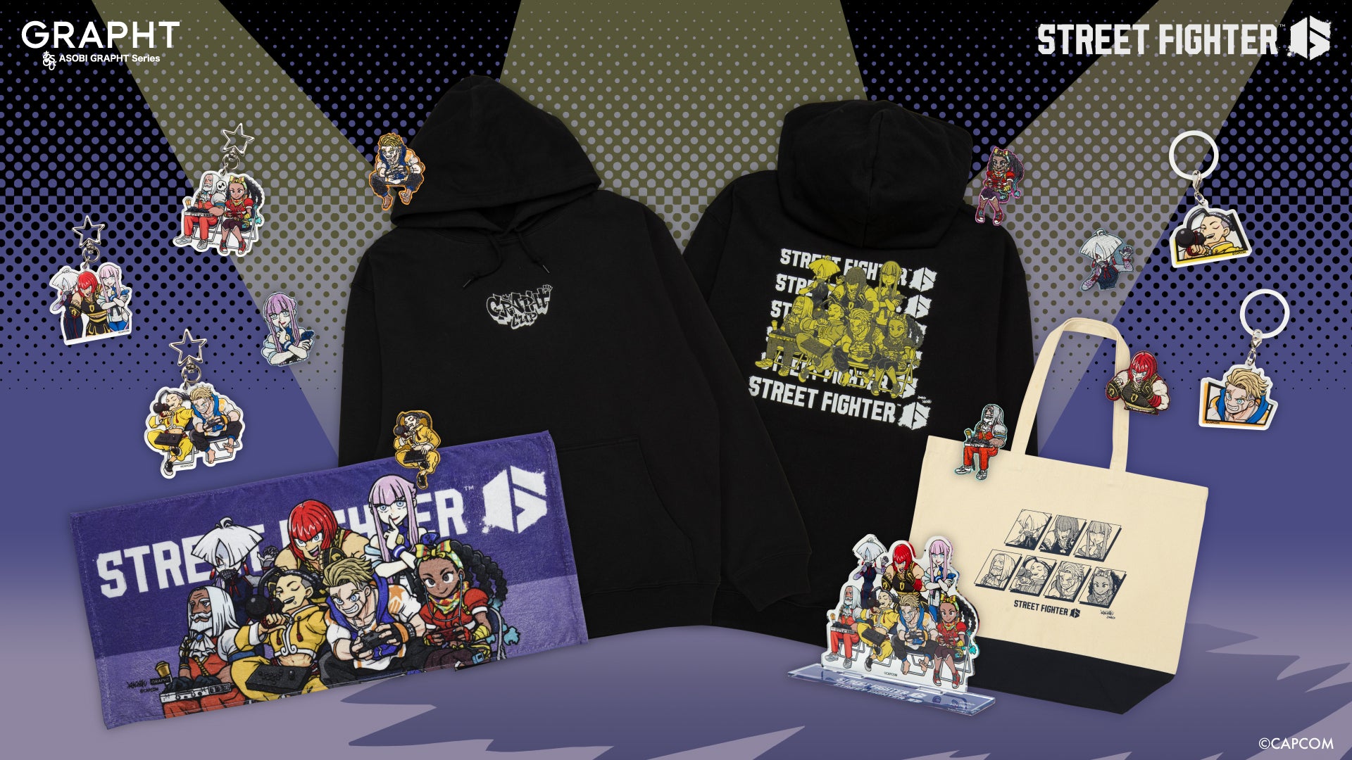 ストリートファイター アクリルスタンド (ストリートファイター6 GC25A