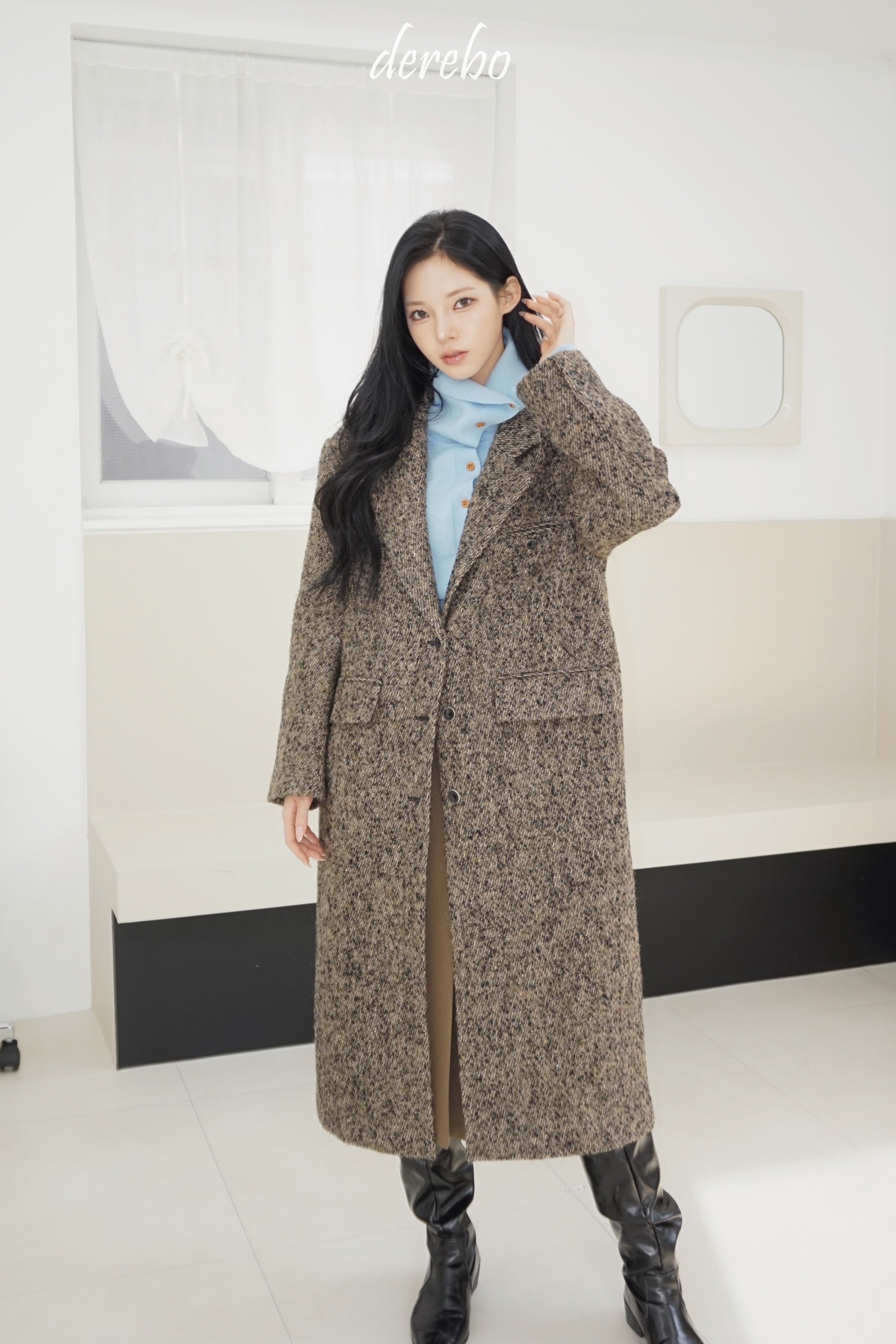 ボンポワン アウトレット ウールコート 6 ボンポワン ウール コート 6