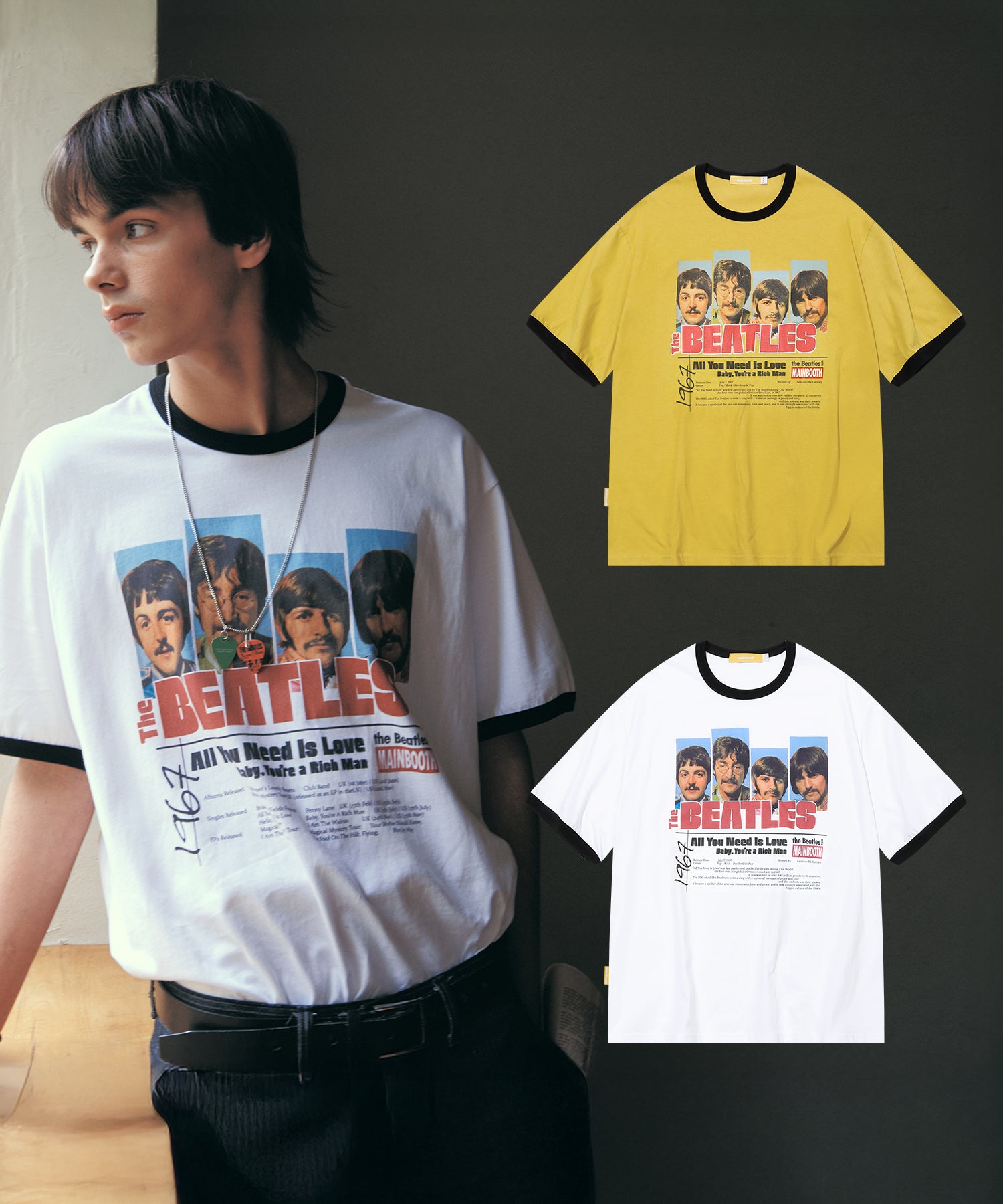 Beatles [The Beatles] Vintage T-shirt [ANTHOLOGY 2] [1996s