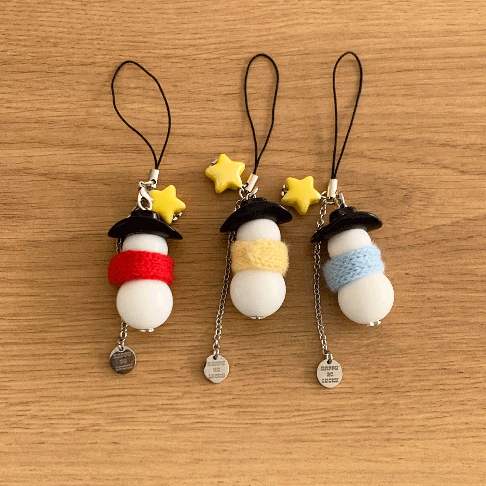 スノーマンフォンストラップ - happygolucky | 60% - アジア