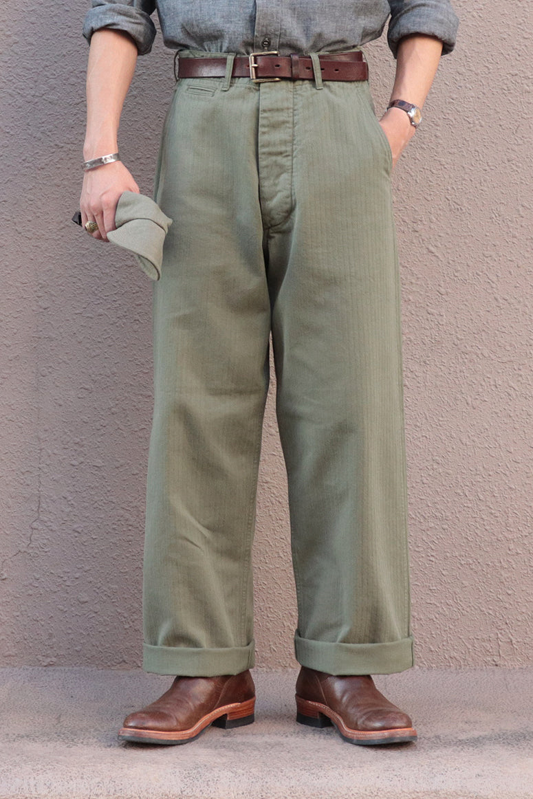 2年ぶりに仙台店別注パンツが登場！》M43 MODIFY MIX SZ HERRINGBONE