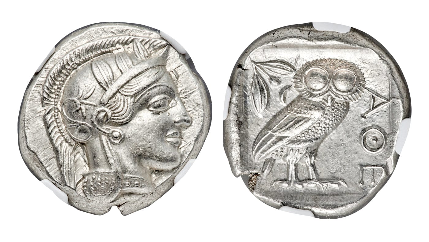 テトラドラクマ銀貨とは？美しい女神のコインと古代ギリシアの歴史を