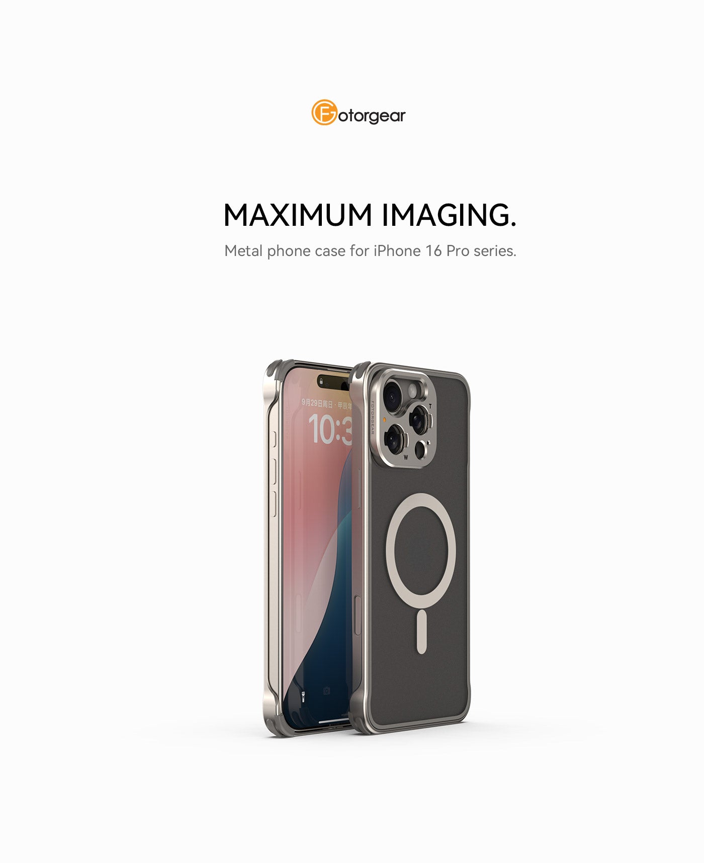 Metal Phone Case for iPhone 16 Pro Series – Fotorgear