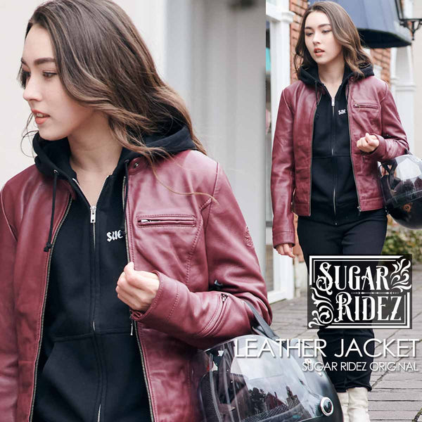 SugarRidez HEARTS JACKET OFF-WHITE SLJ202 レディースライダース