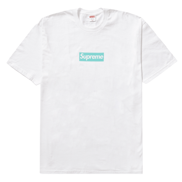 Supreme Tiffany & Co. Box Logo Tee 'White' – Kick Game