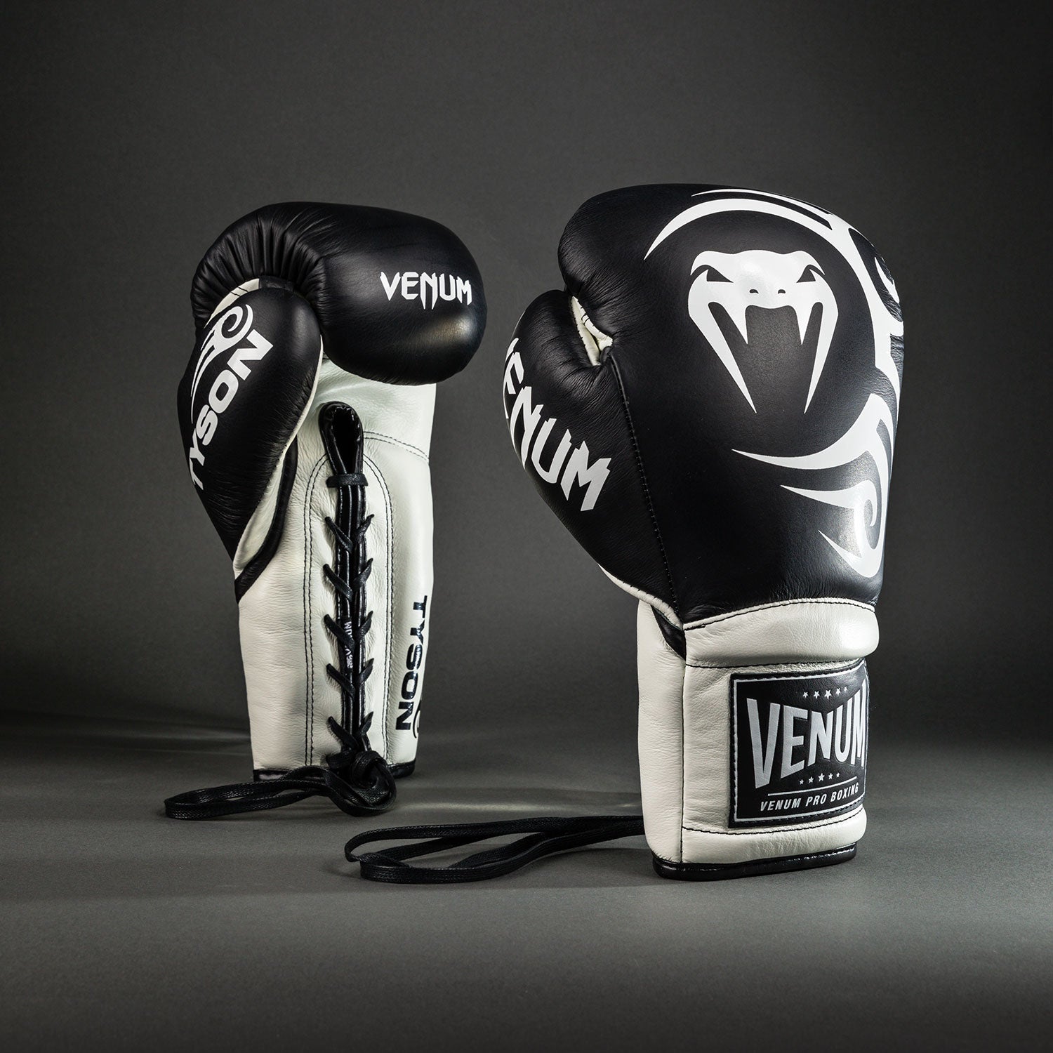 Venum Giant 3.0 Boxing Gloves - Nappa Leather - Black/Silver