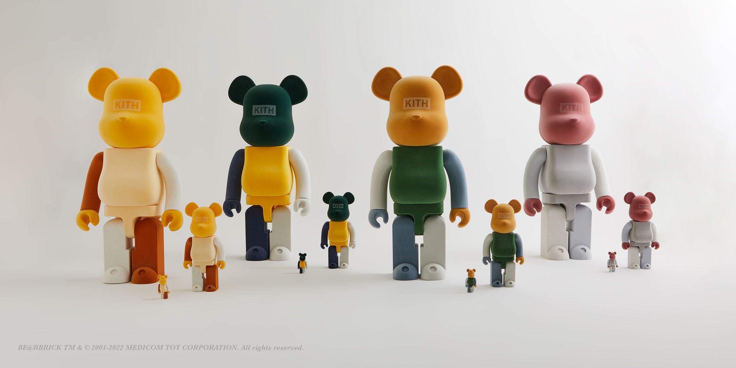 ベアブリックkith 1000% DESERT Global