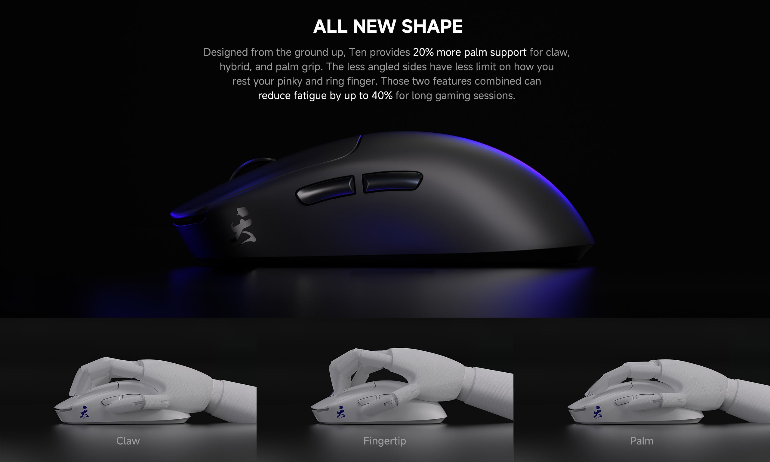 Ninjutso Ten Wireless Gaming Mouse