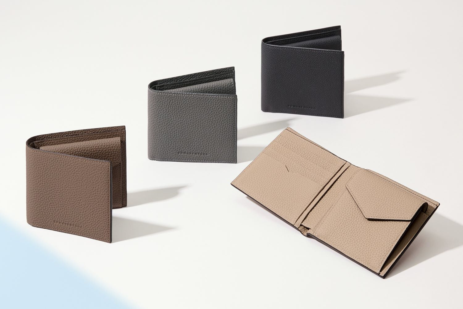 美品】BONAVENTURA 販売 二つ折り財布 エトープ 美品【ボナベンチュラ