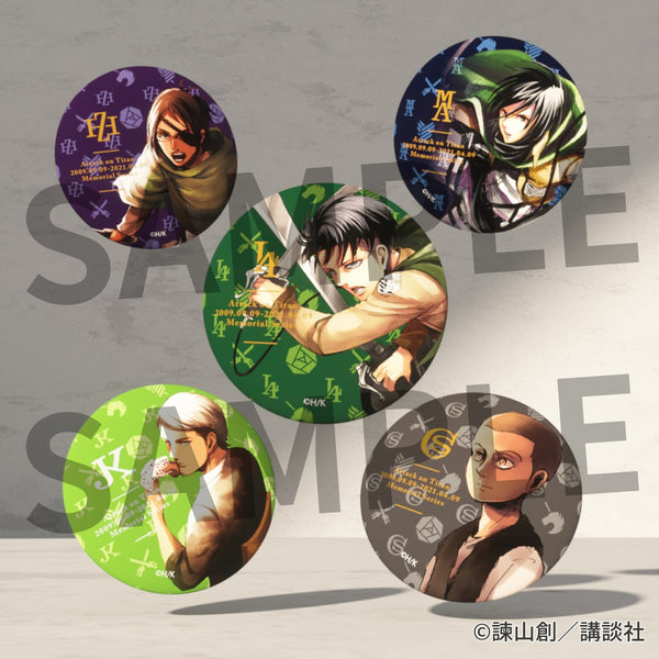 進撃の巨人 原作 オンライン展覧会 スクールカースト 缶バッジ