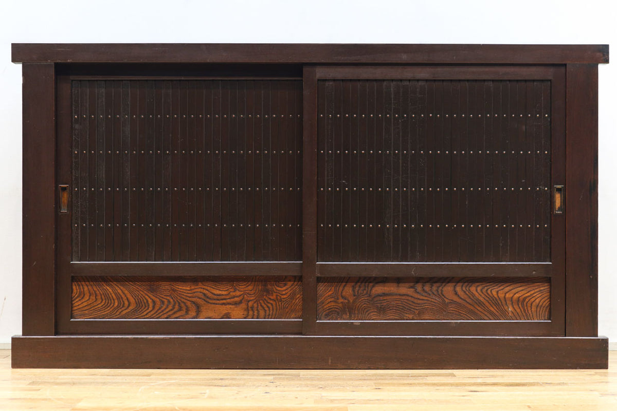 49 水屋箪笥 食器棚 ショーケース什器昭和レトロ飾り棚一点もの