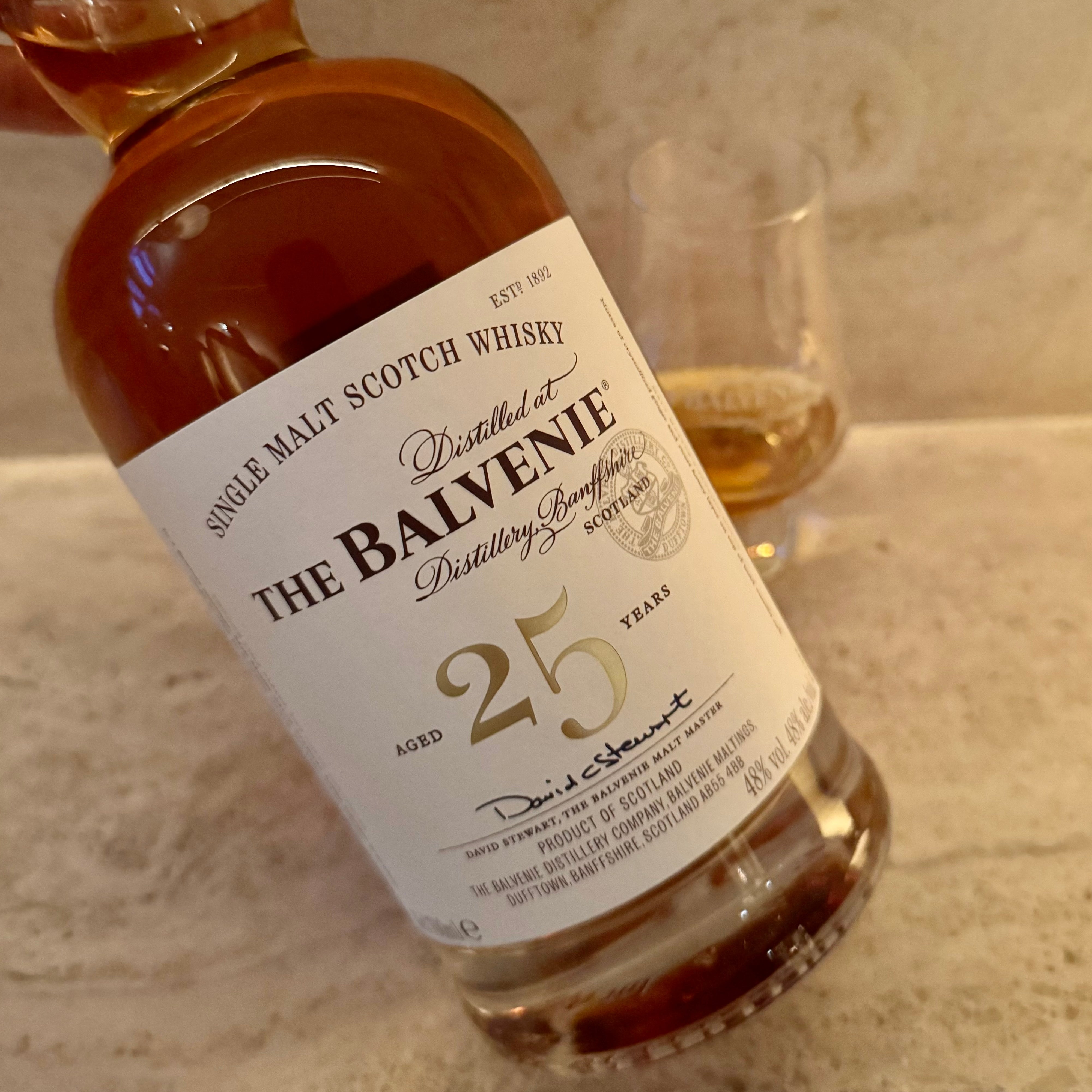 Taste Testing The Balvenie 25 Rare Marriages – 88 Bamboo