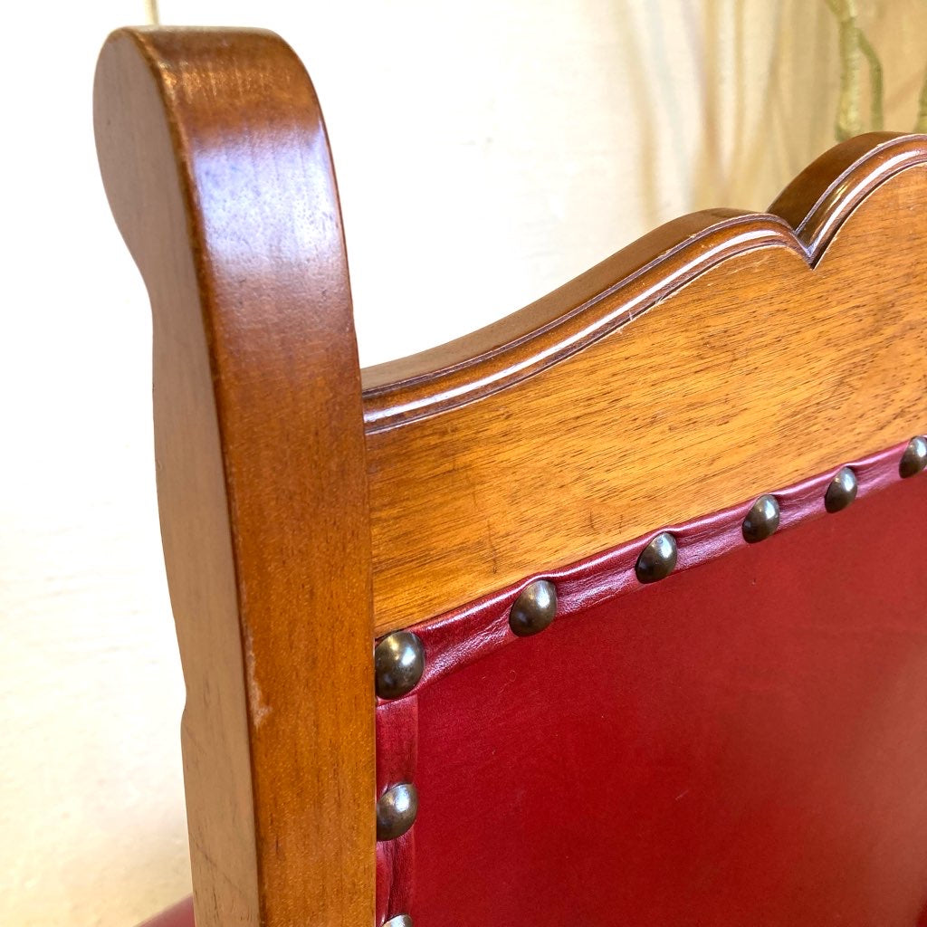 横浜ダニエル ミッシェルサイドチェア ダイニングチェア 本革 A-504