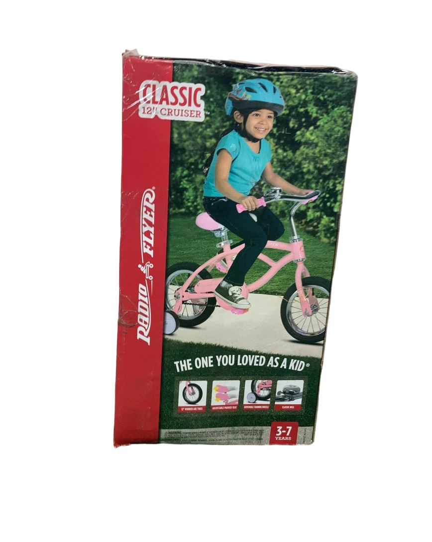 Radio Flyer Classic 12 inch Cruiser, Pink