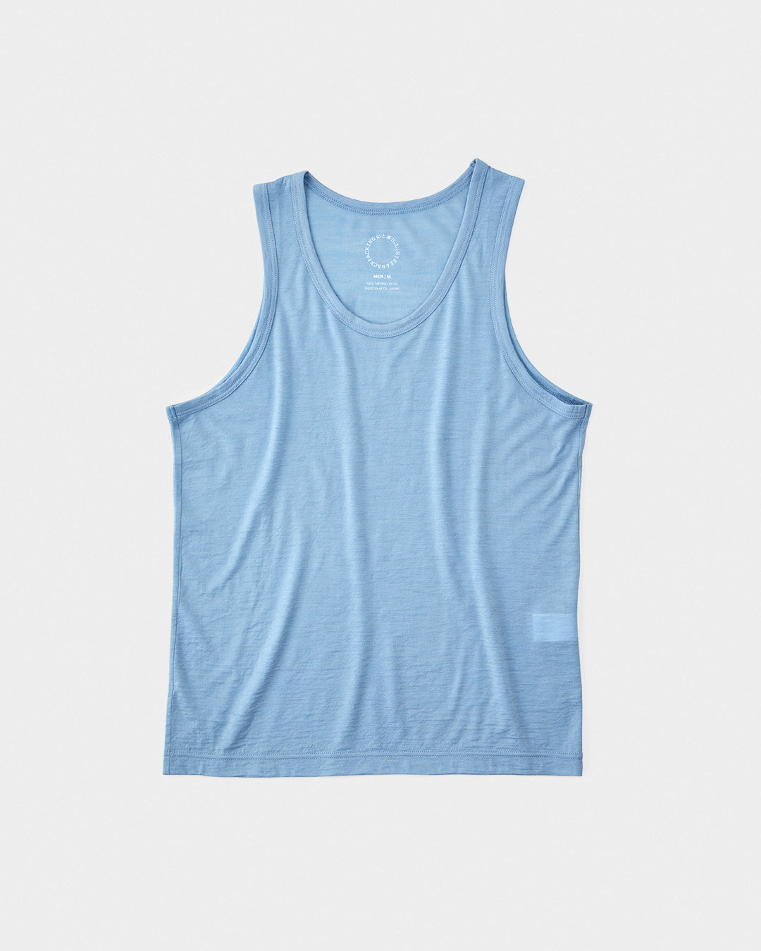 100% Light Merino Tank Top | 山と道 U.L. HIKE & BACKPACKING