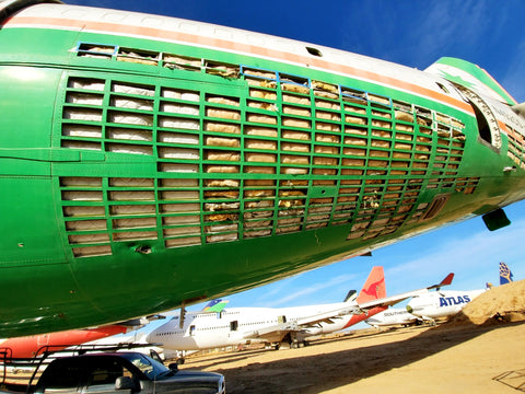 EVA航空 Aviationtag B747-400 グリーン エバー航空 747-400: 世界に