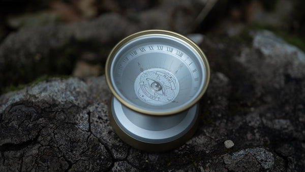 Surveillance HPF / Navy / Matt Gold Rim | mowl International