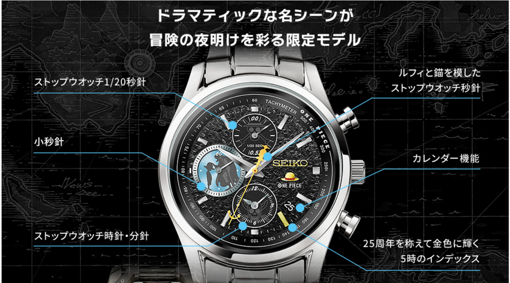 SEIKO ONE PIECE 25th MEMORIAL EDITION/時計