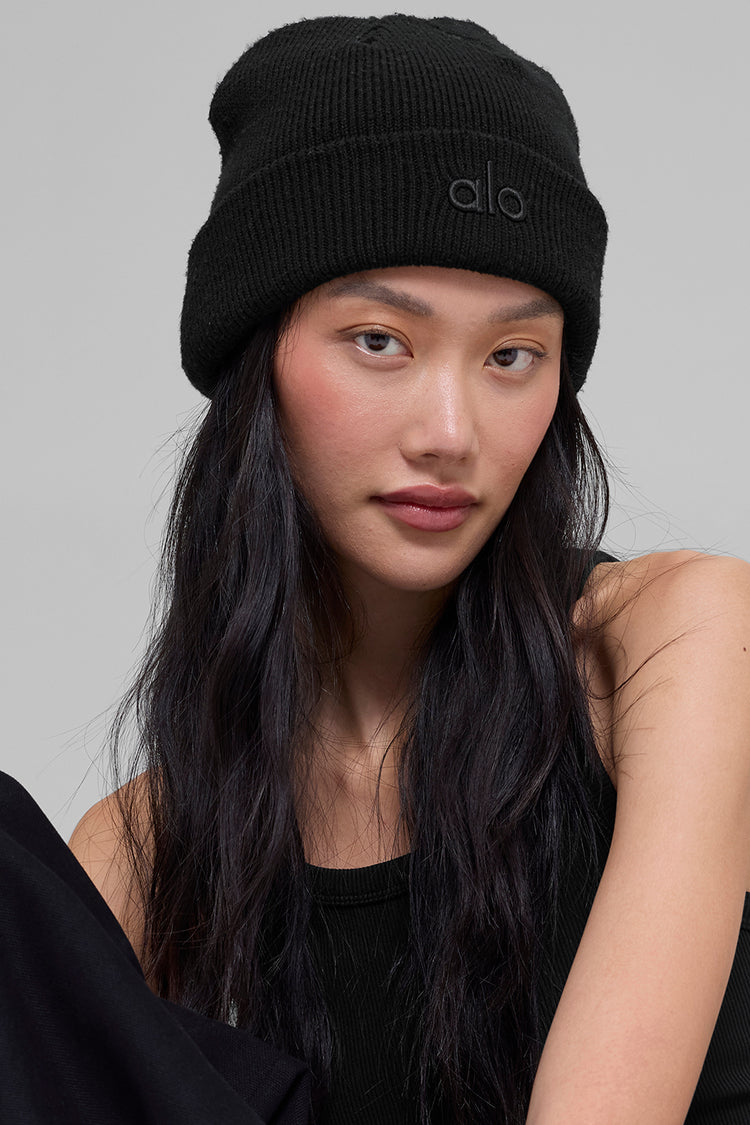 Notable Beanie - Black/Black | ALO