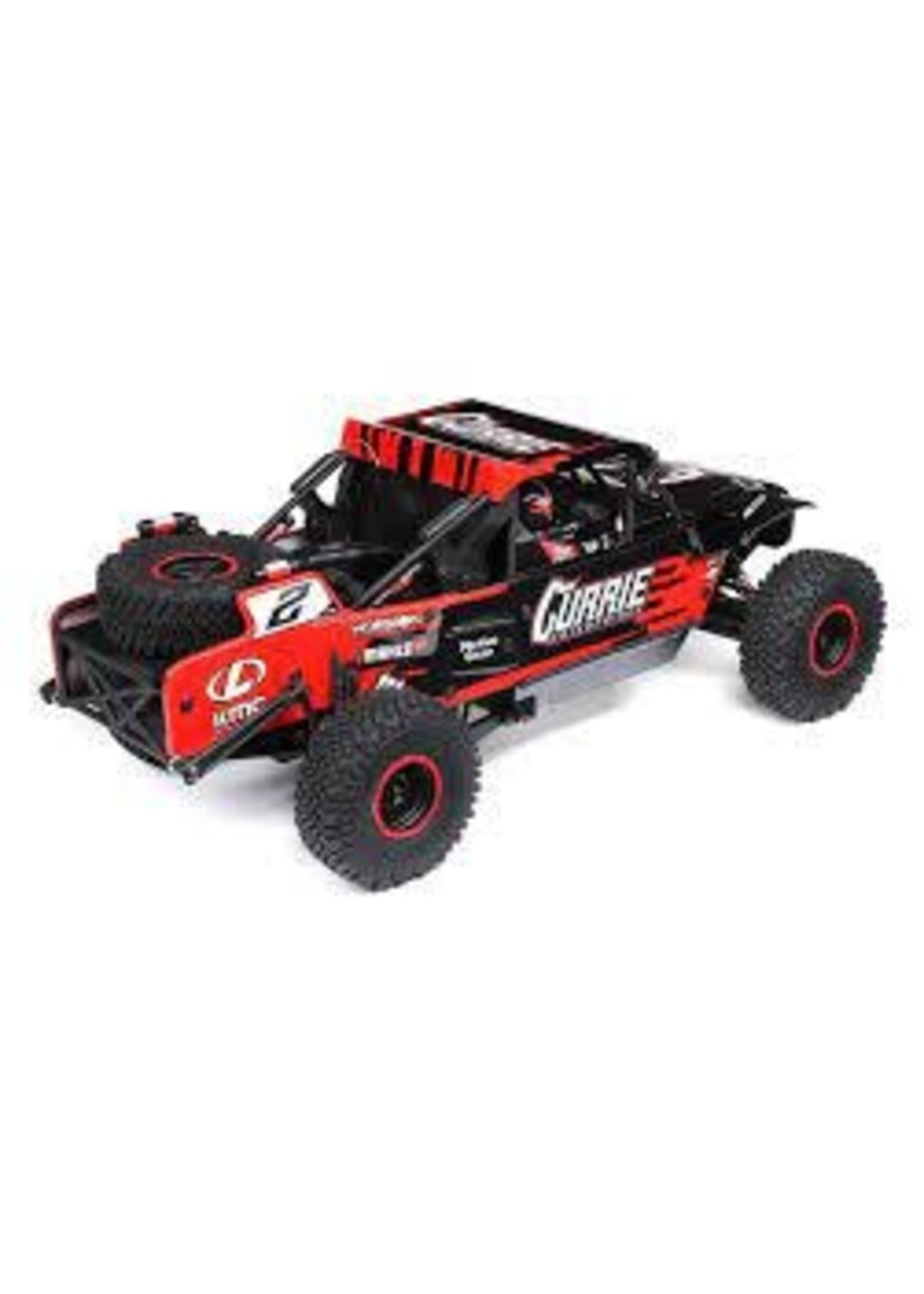 Losi Hammer Rey U4 1/10 RTR 4WD Brushless Rock Racer Truck (Red) w