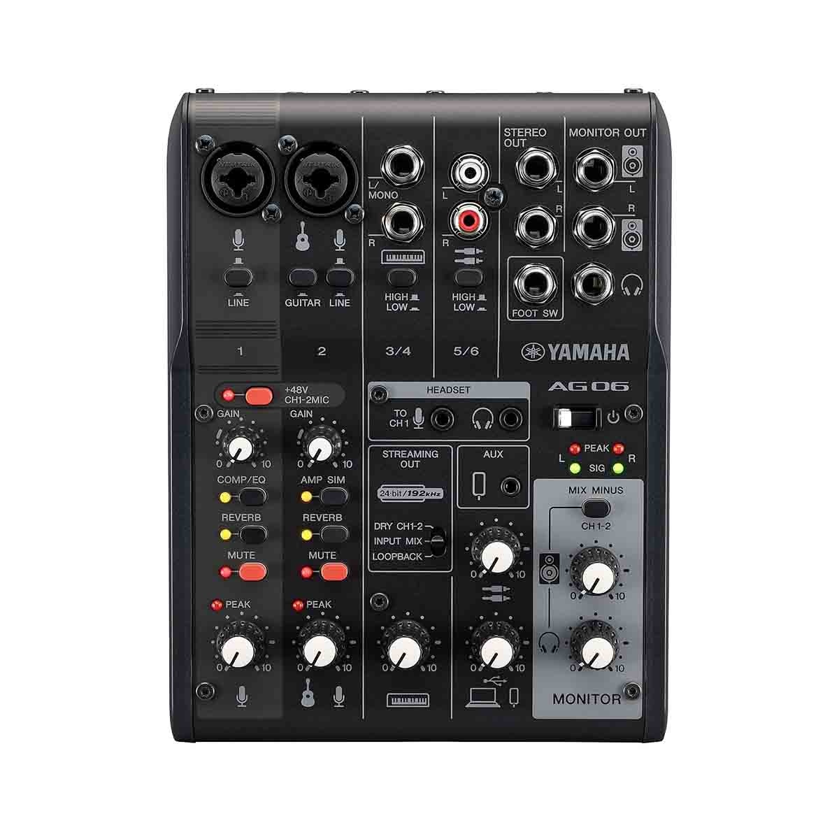 YAMAHA AG06 MK2 オーディオインターフェイス ヤマハ YAMAHA AG06 mk2