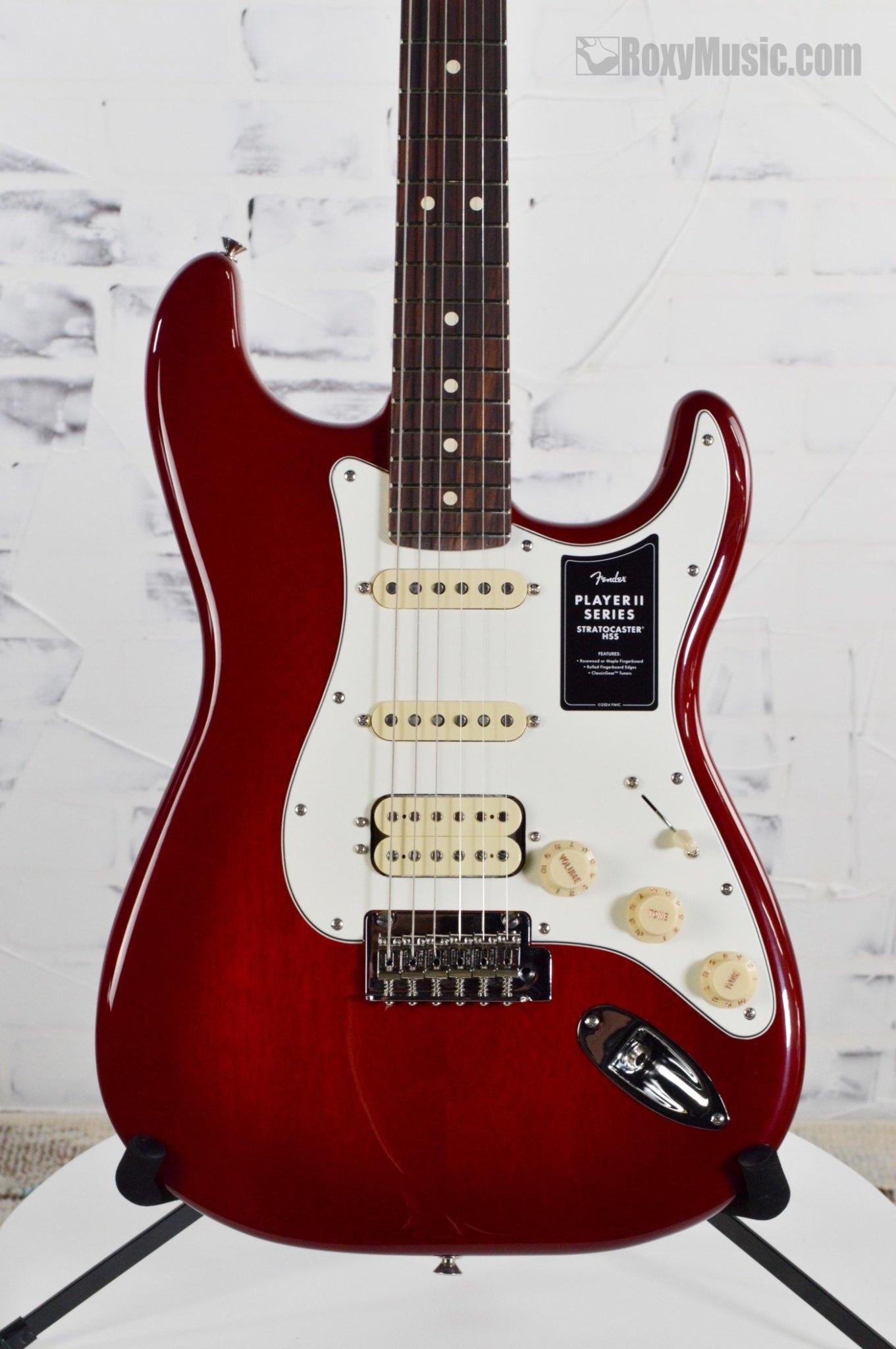 Fender Player II Stratocaster HSS Electric Guitar - Transparent